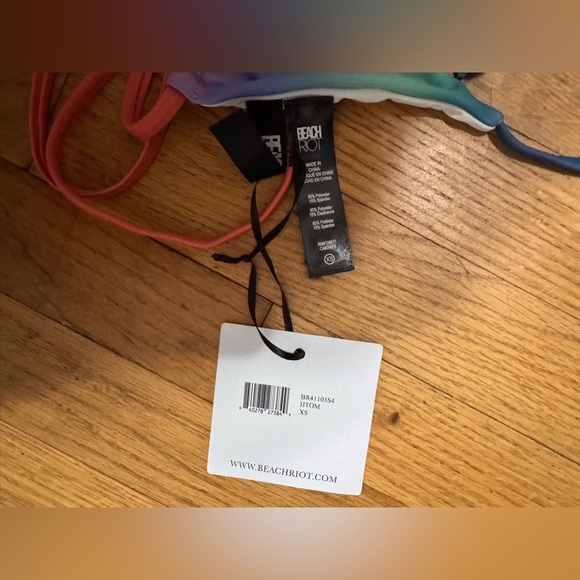 Beach Riot Winona Bikini Top in High Tide Ombre - Picture 4 of 5